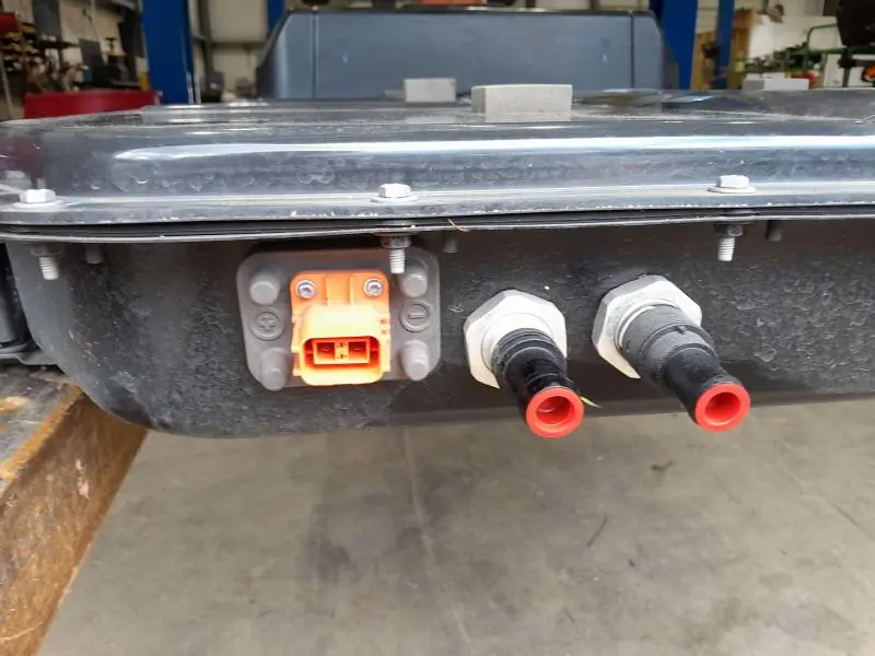 Chevrolet Bolt EV 2020 pack labeled 65 kWh battery pack