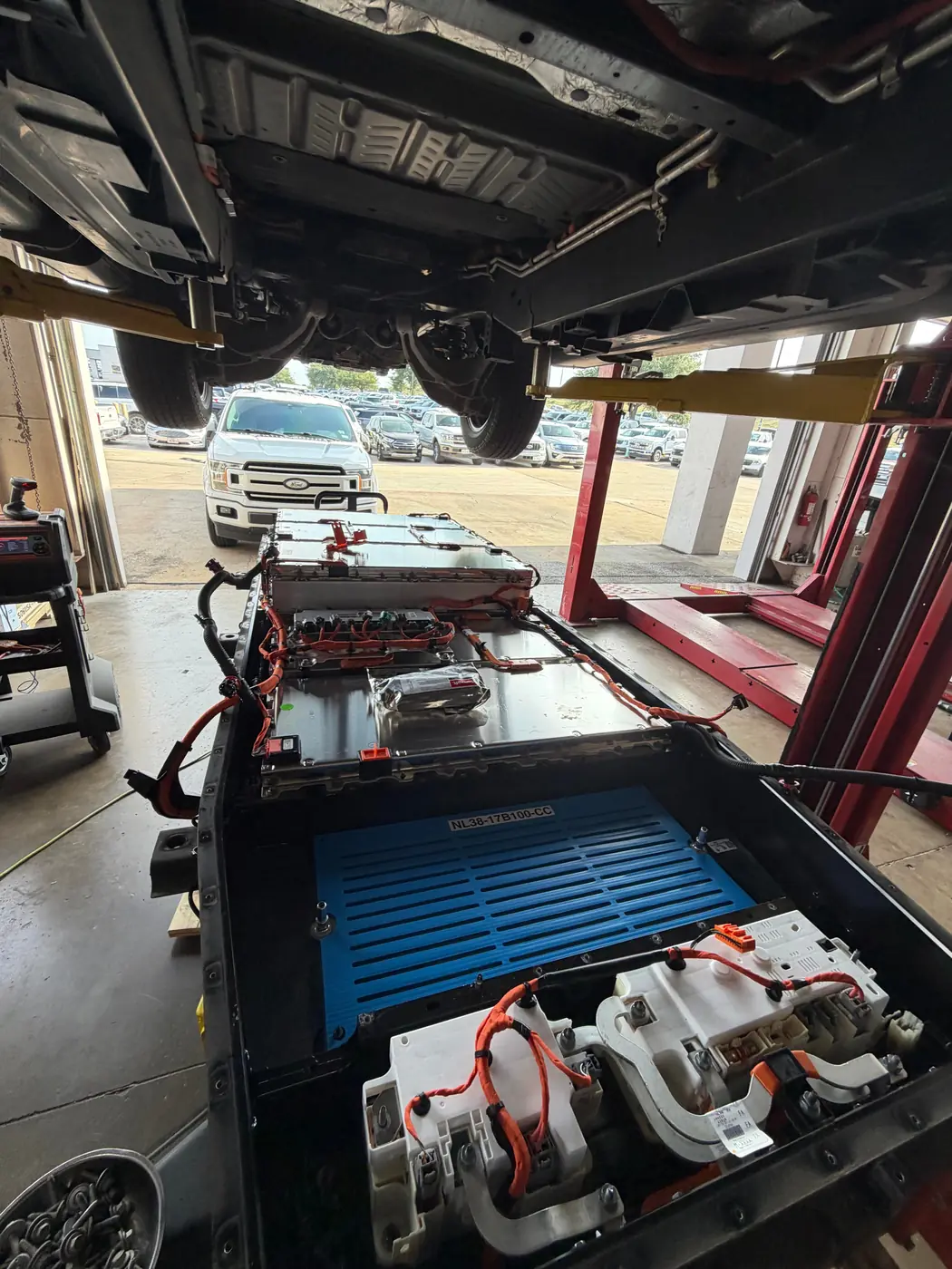 Ford F-150 Lightning Extended-range 131 kWh usable battery pack