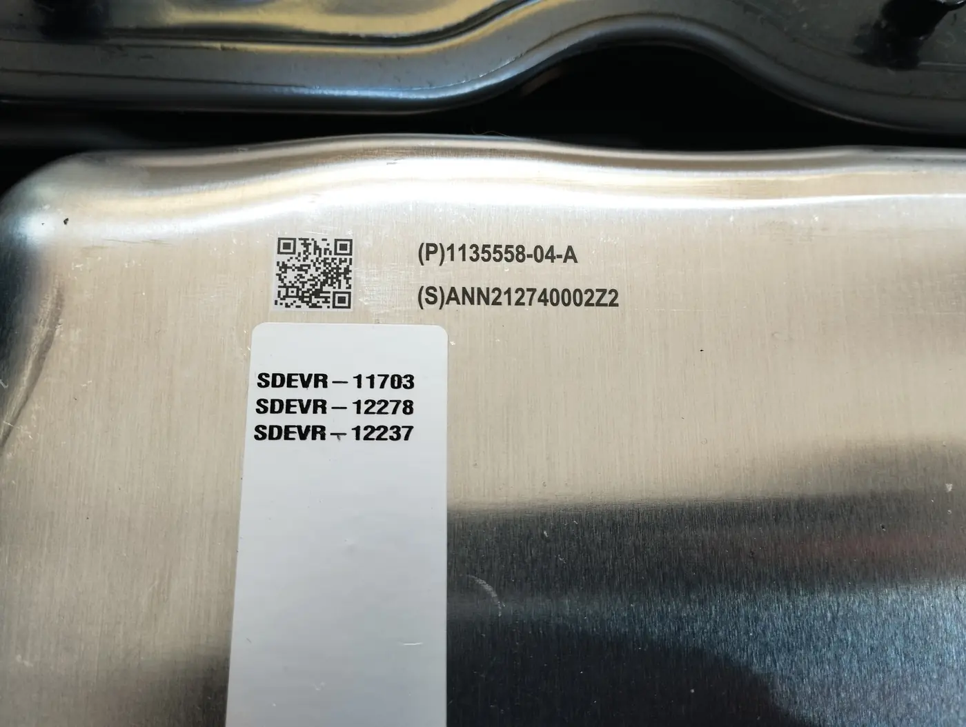 Tesla Model 3 RWD LFP pack BTF0, about MY2021, 55 kWh total battery pack
